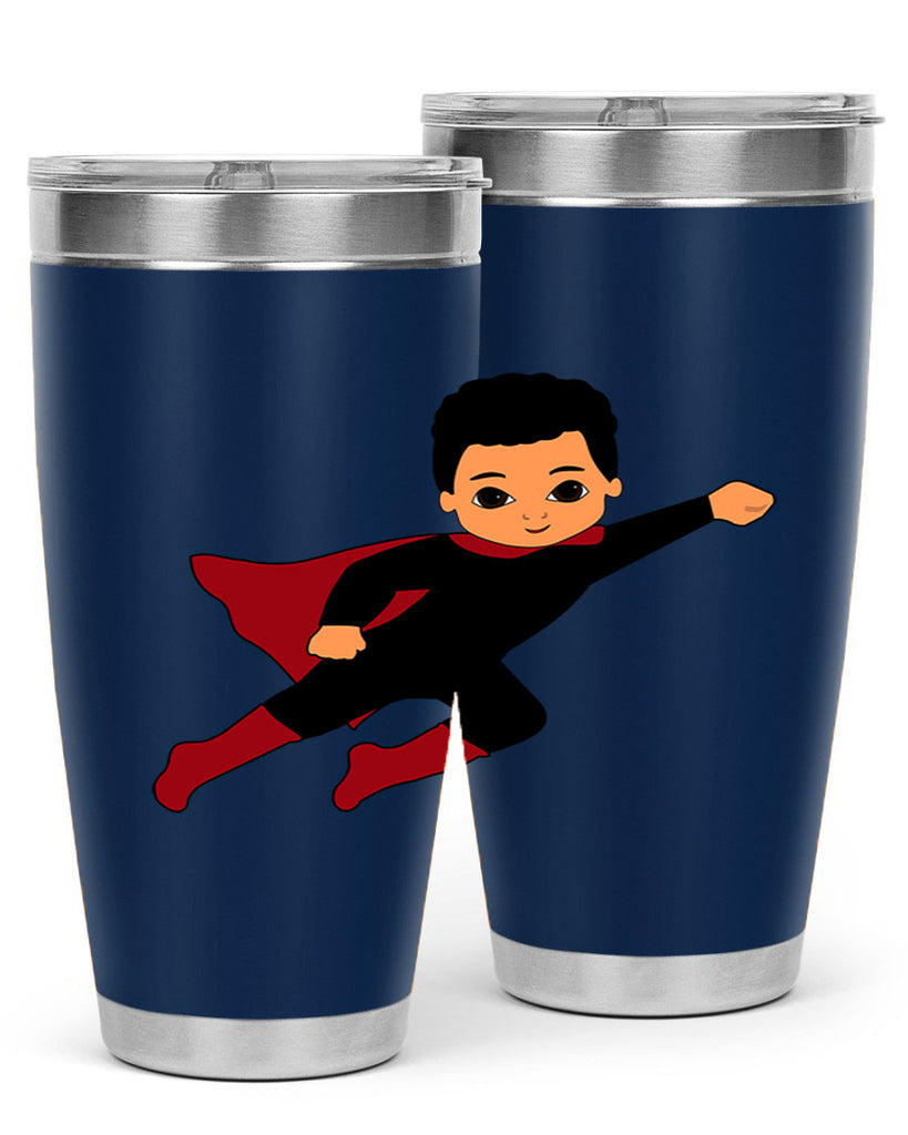 super kid 9#- black men - boys- tumbler