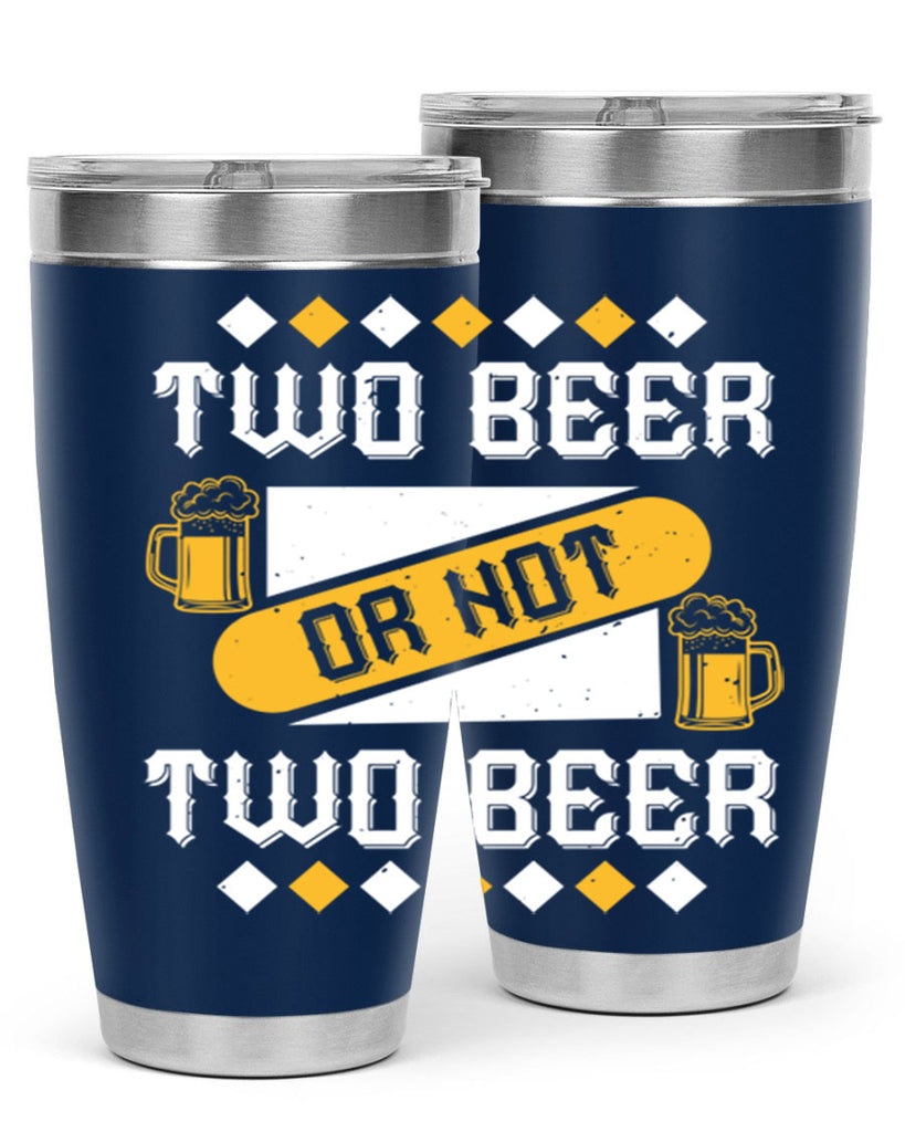 two beer or not two beer 3#- beer- Tumbler