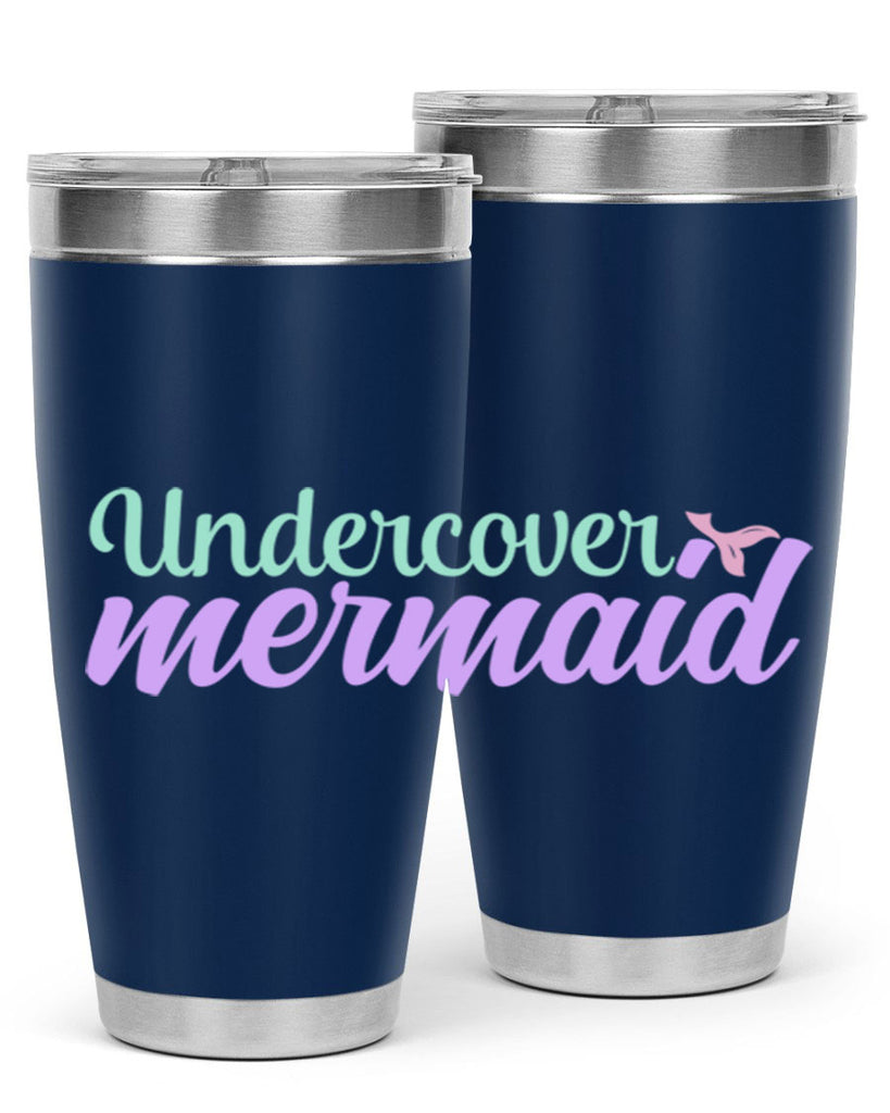 undercover mermaid 8#- mermaid- Tumbler
