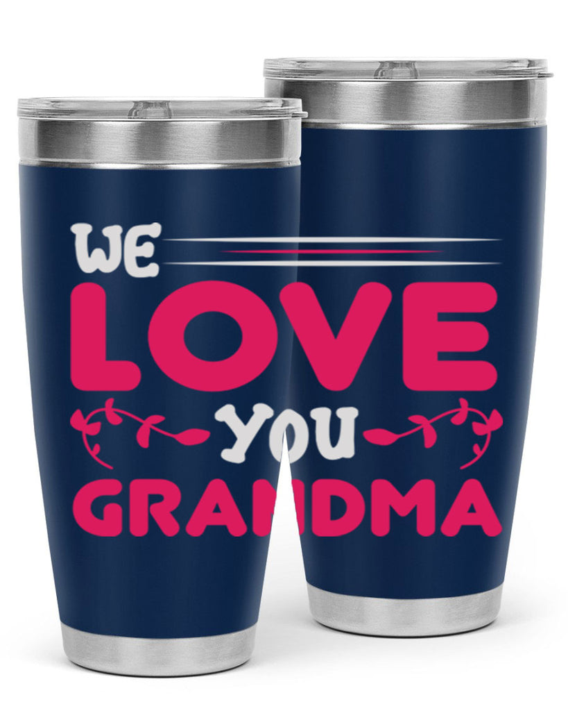 we love you grandma 27#- mom- Tumbler