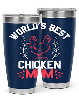 world’s best chicken mom Style 1#- chicken- Tumbler