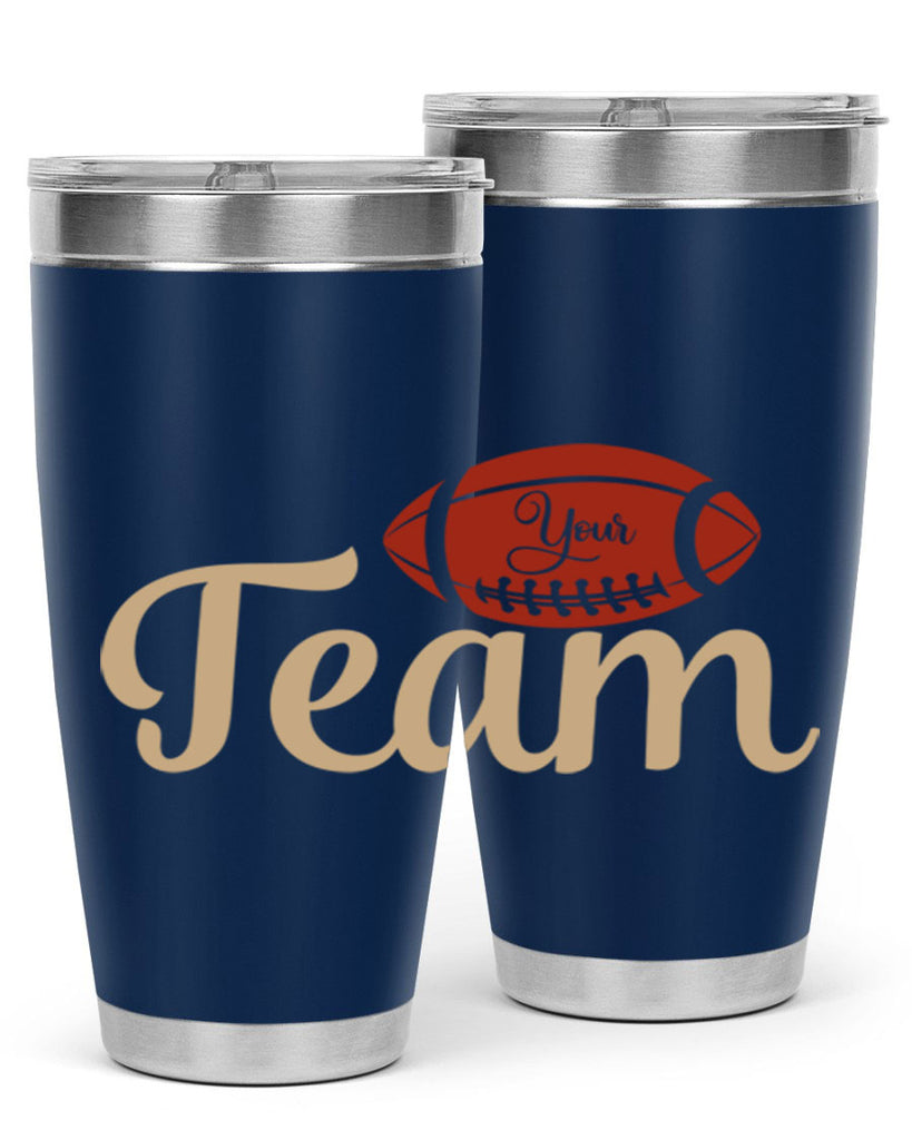 your team 2271#- softball- Tumbler