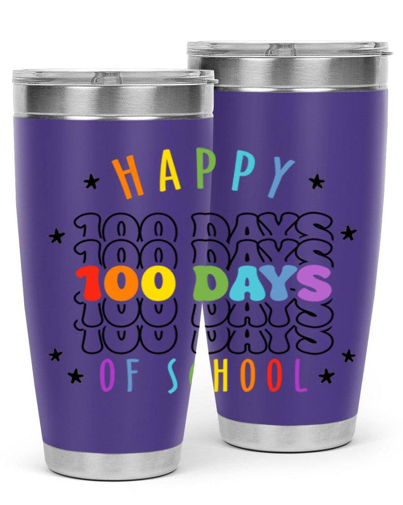 100 days of school Sublimation 33#- 100 days of school- Tumbler