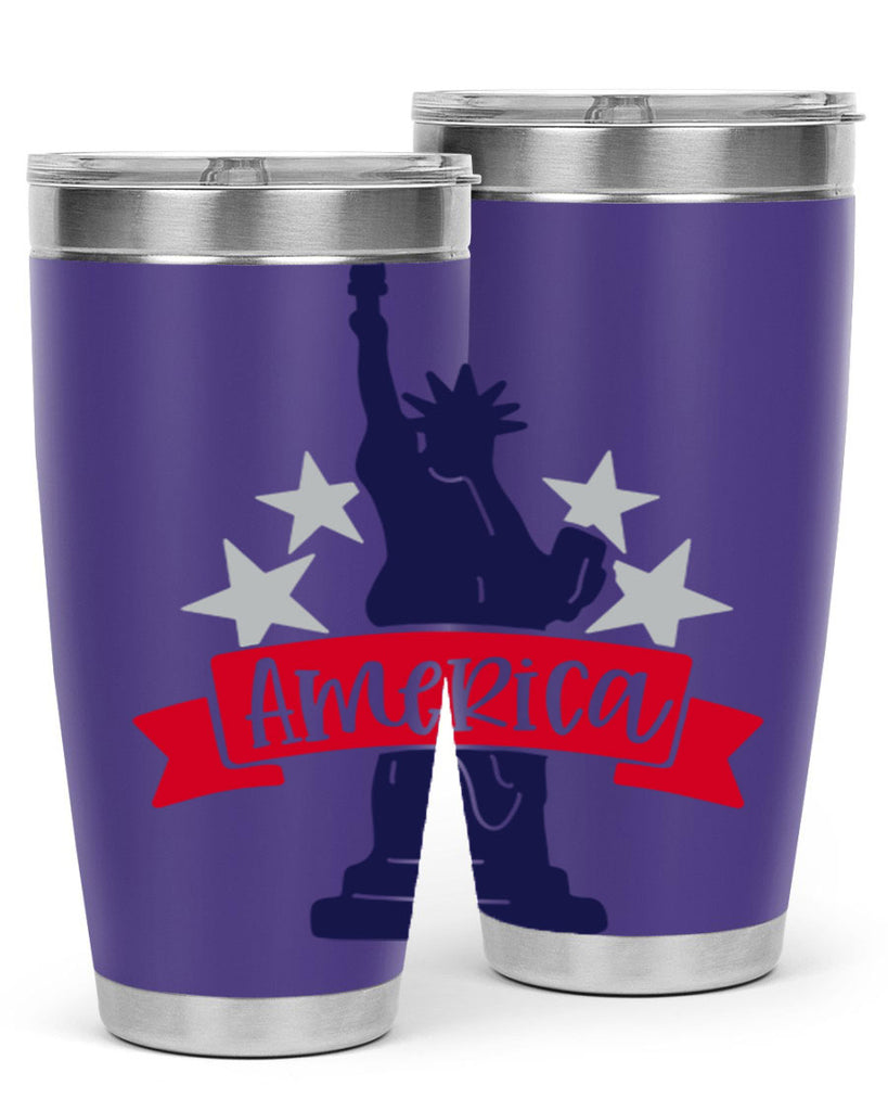 America Style 145#- Fourt Of July- Tumbler