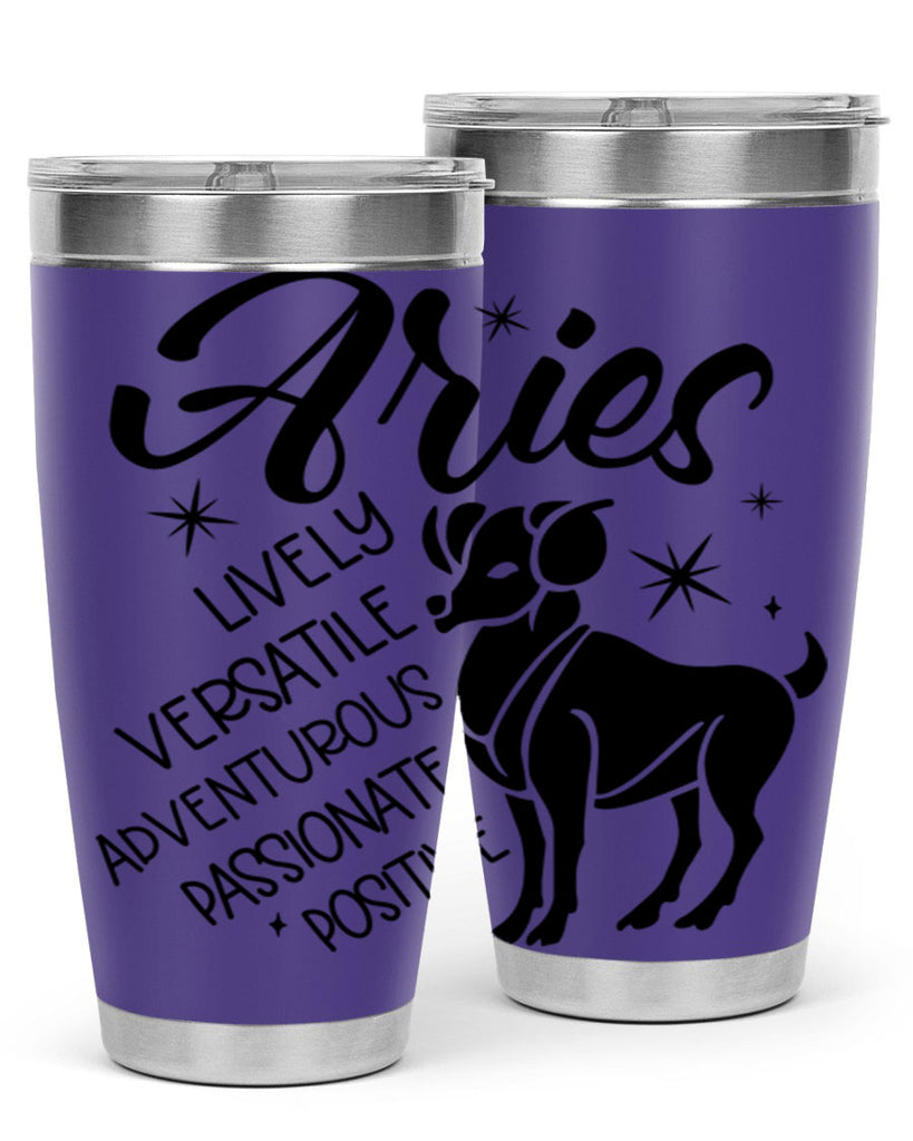 Aries 100#- zodiac- Tumbler
