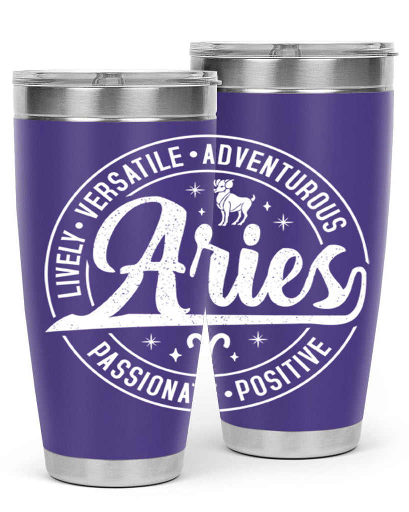 Aries 103#- zodiac- Tumbler