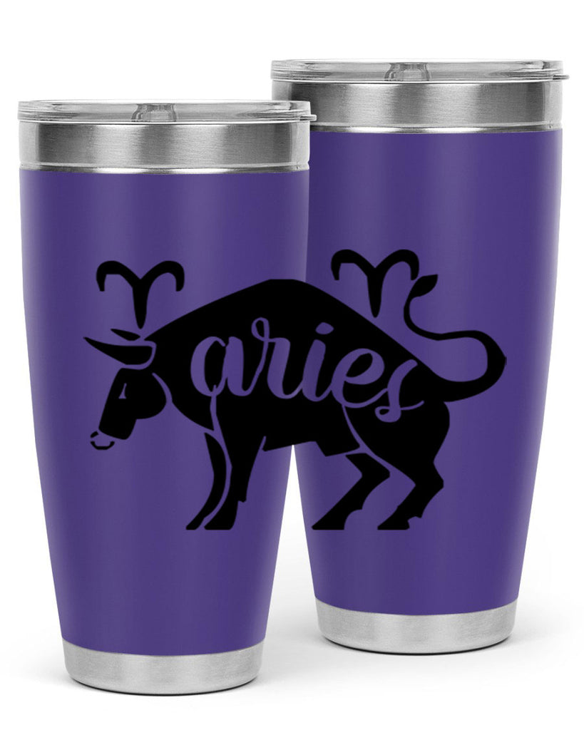Aries 104#- zodiac- Tumbler