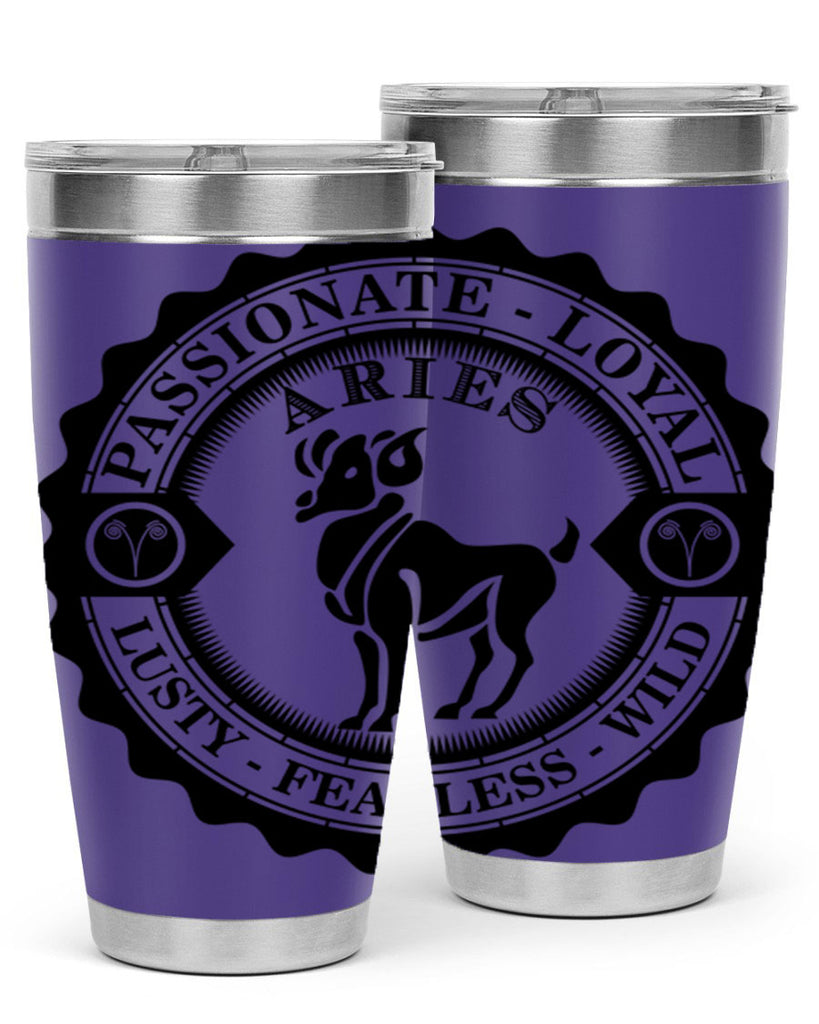 Aries 3#- zodiac- Tumbler