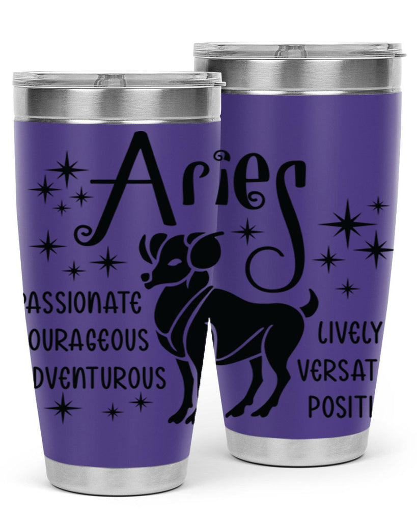 Aries 93#- zodiac- Tumbler