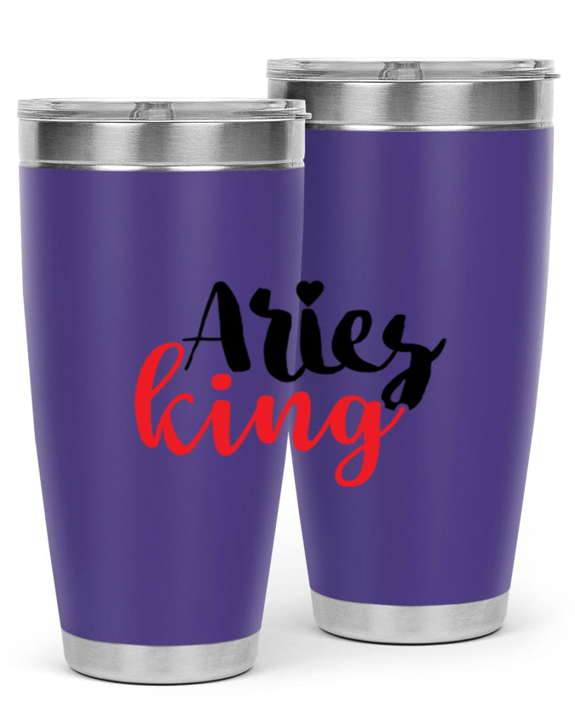 Aries king 96#- zodiac- Tumbler