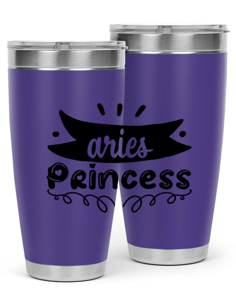 Aries princess 116#- zodiac- Tumbler