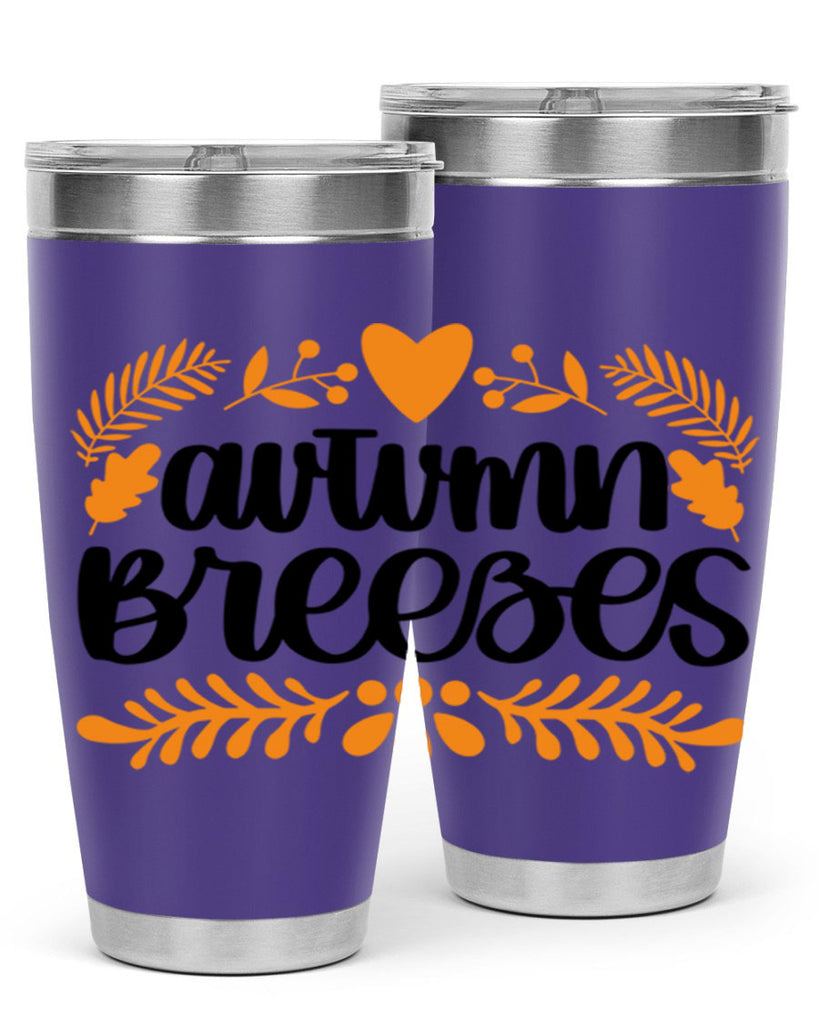 Autumn Breezes 474#- fall- Tumbler