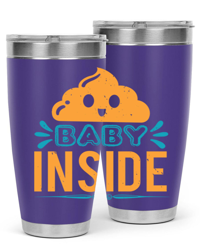 Baby Inside Style 1#- baby shower- tumbler