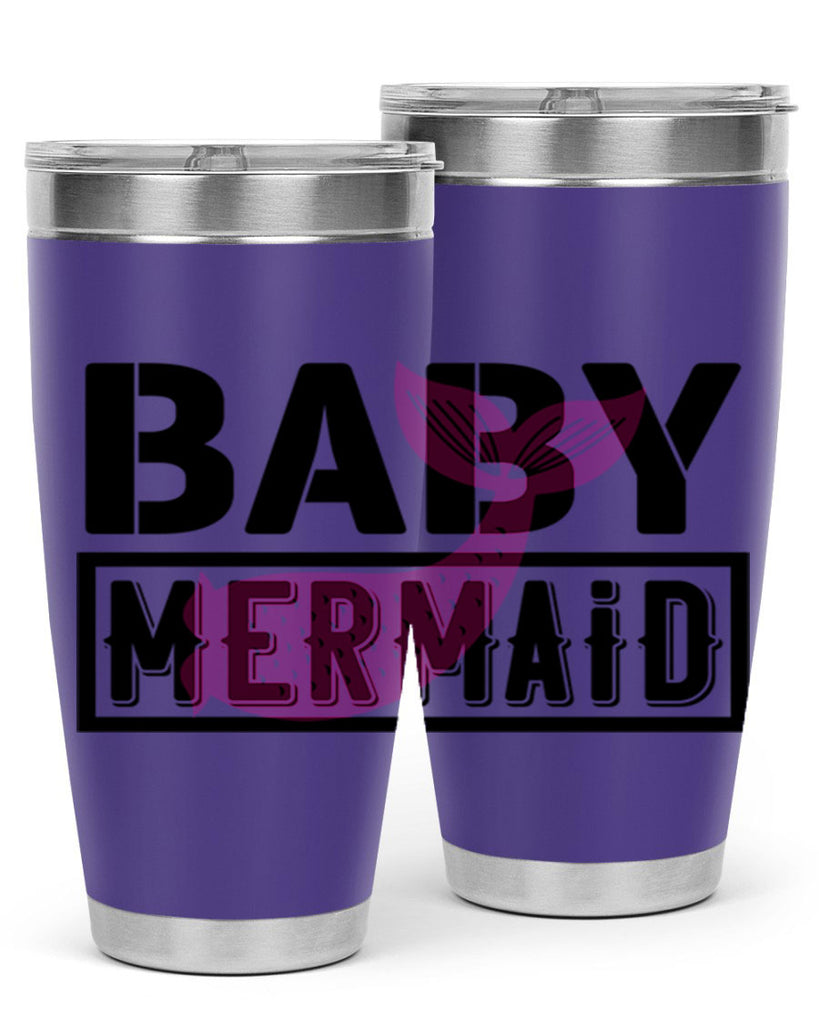 Baby mermaid 29#- mermaid- Tumbler