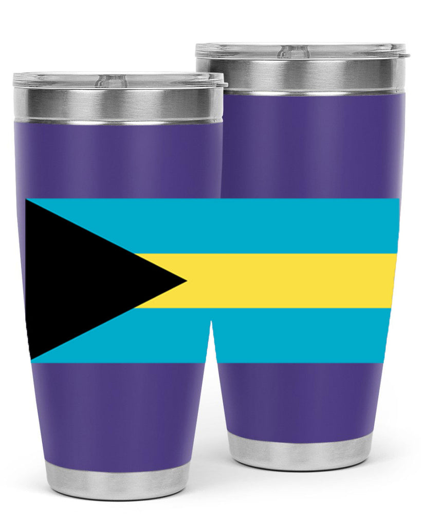Bahamas 186#- world flags- Tumbler