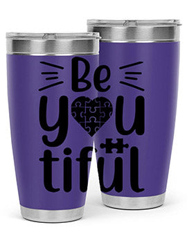 Be you Style 44#- autism- Tumbler