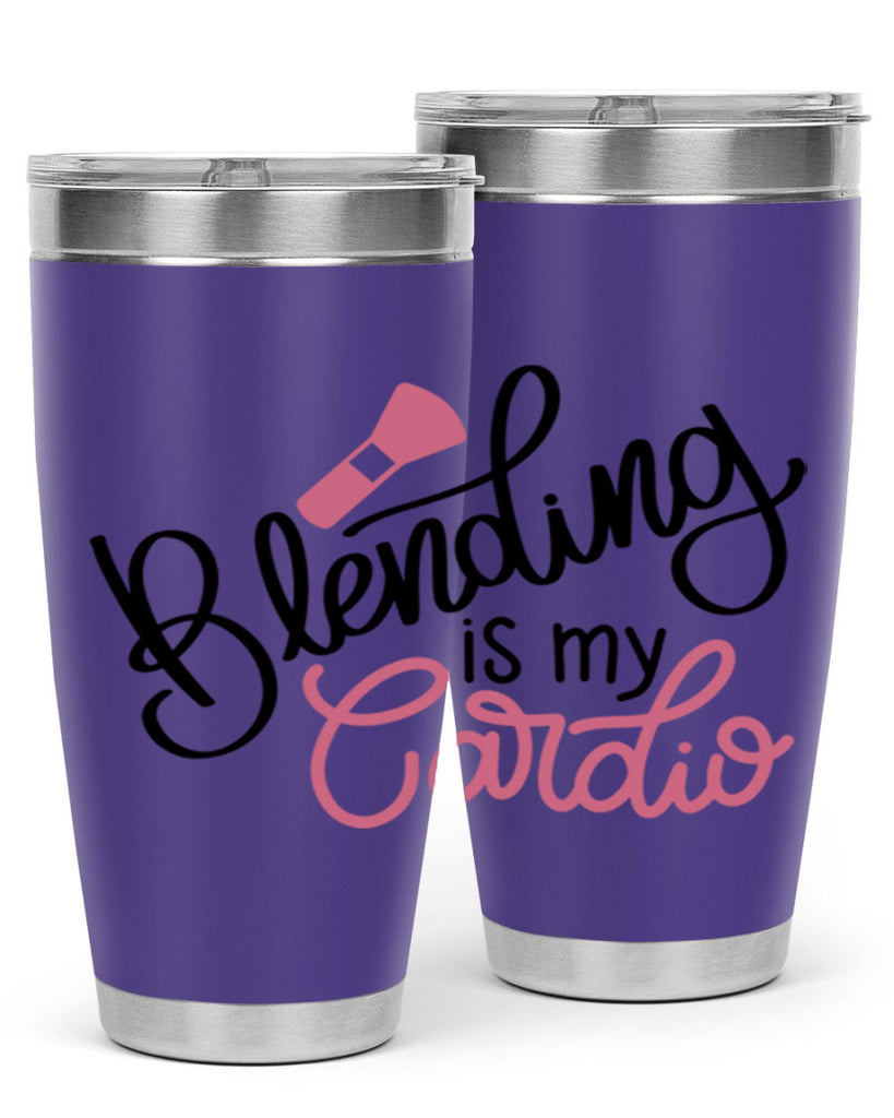 Blending is my Cardio Style 129#- make up- Tumbler
