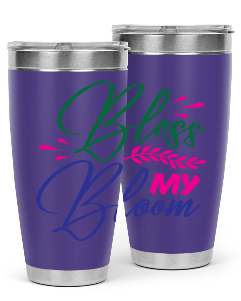 Bless My Bloom 37#- spring- Tumbler