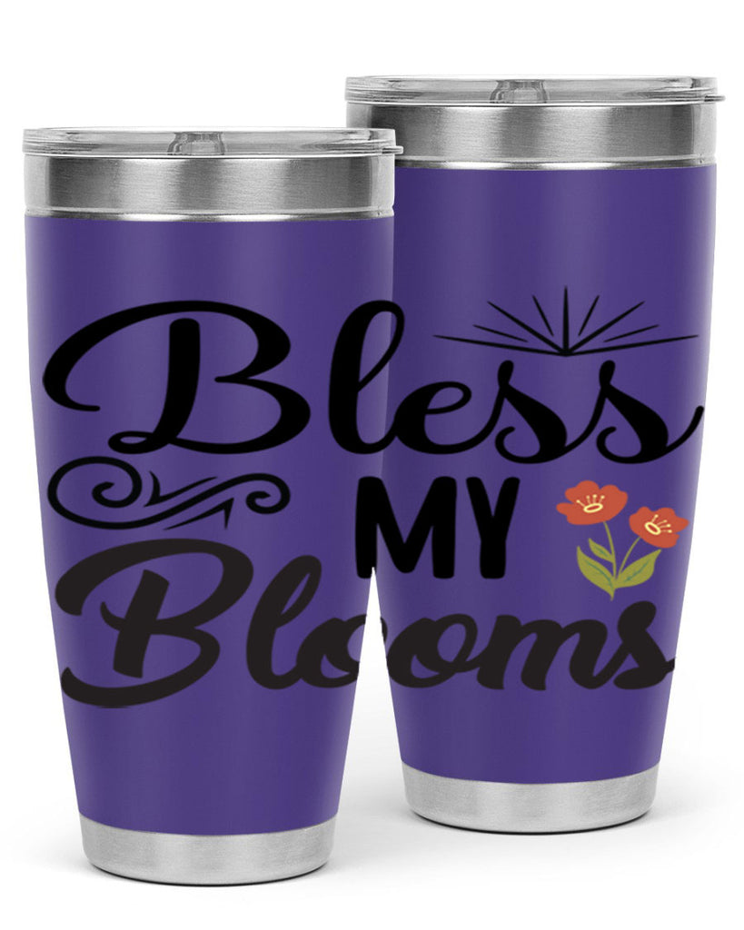 Bless My Blooms  66#- spring- Tumbler