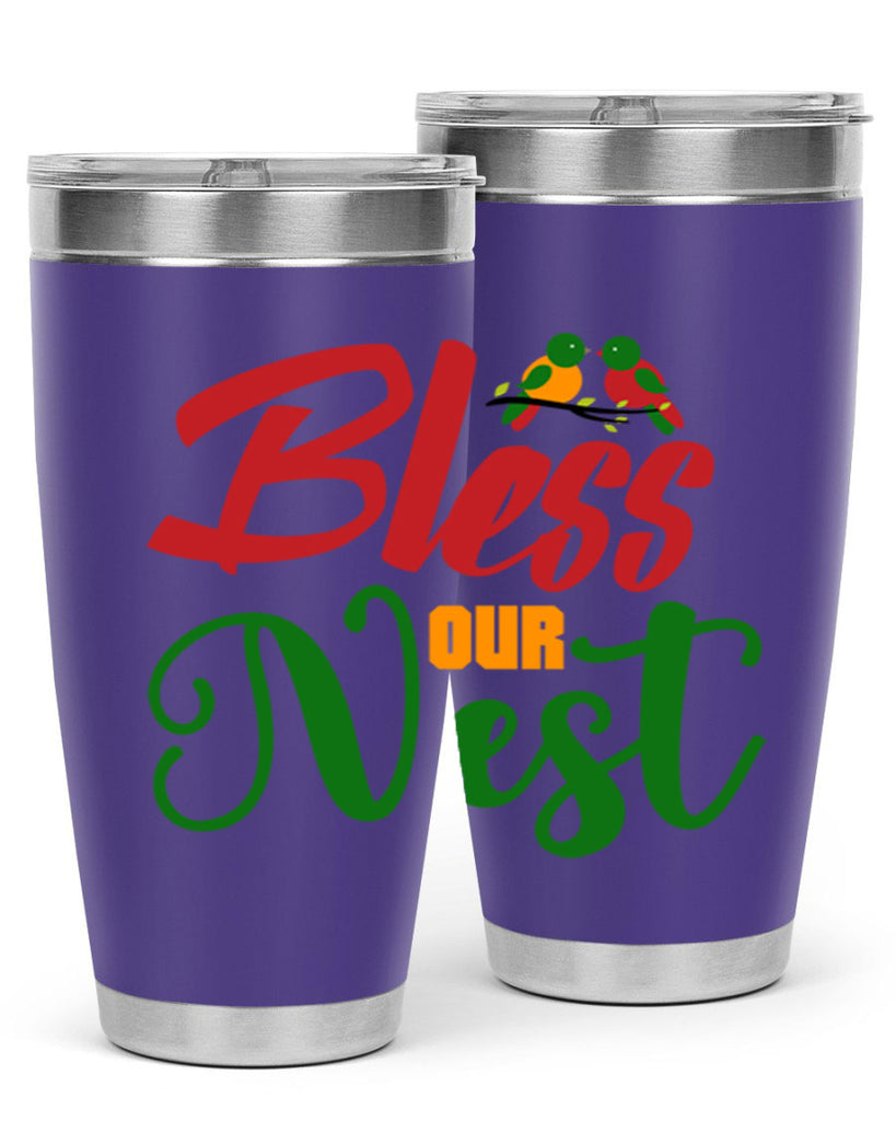 Bless Our Nest 67#- spring- Tumbler