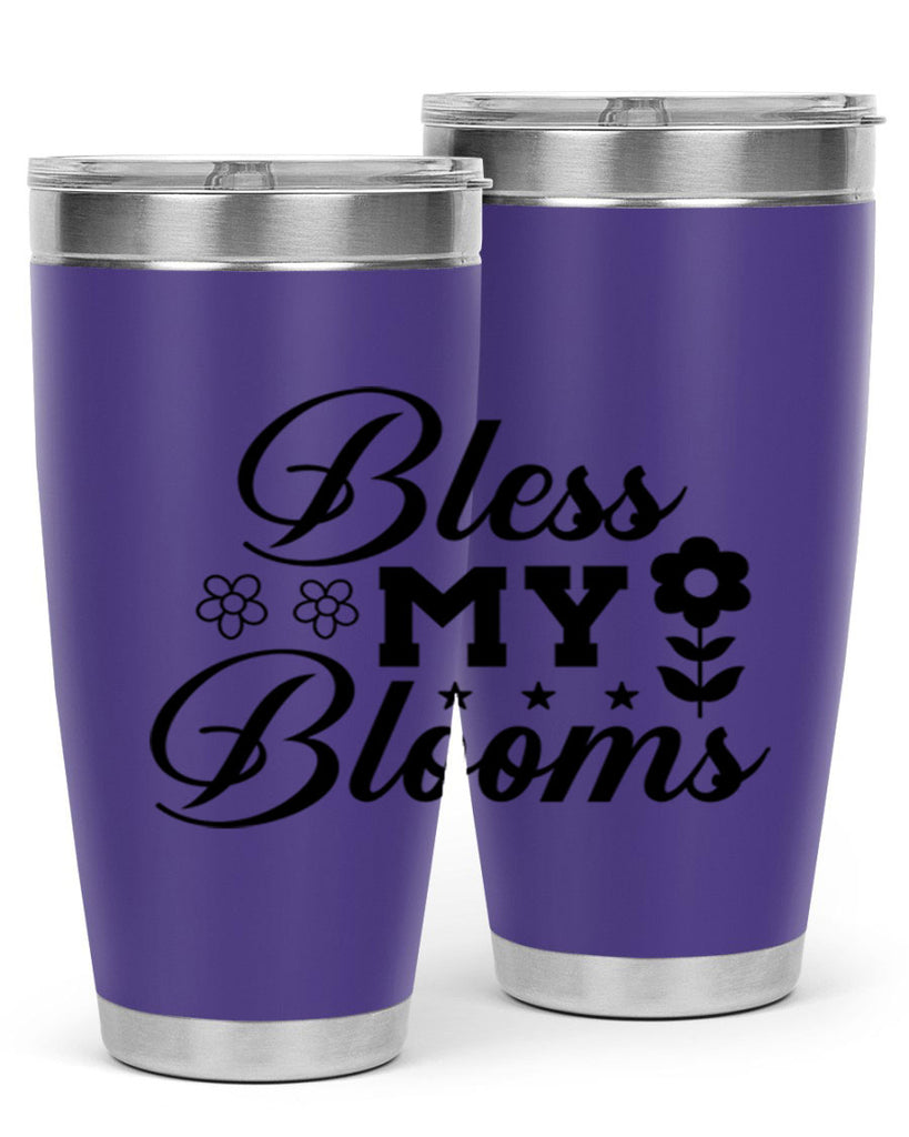 Bless my blooms  62#- spring- Tumbler