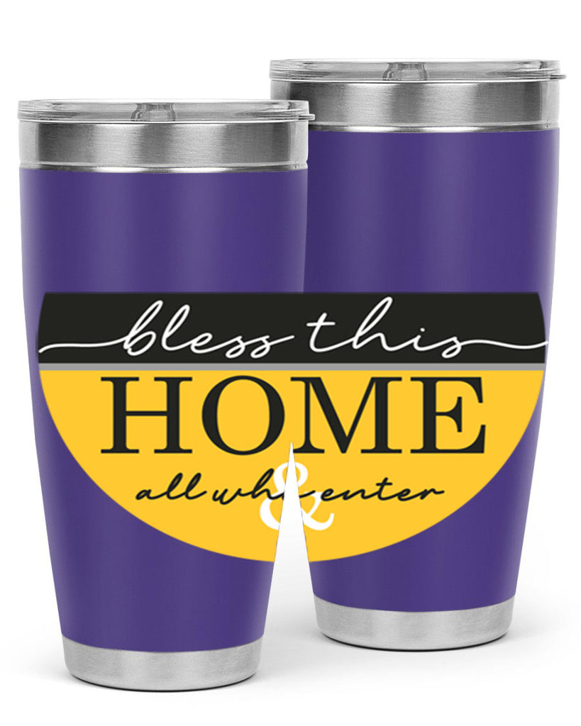 Bless this Home and all57#- spring- Tumbler