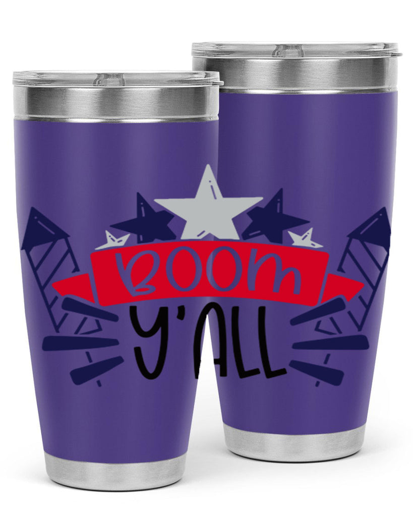 Boom Yall Style 146#- Fourt Of July- Tumbler
