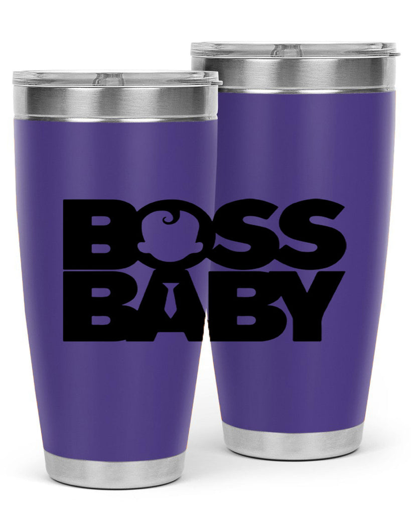 Boss Baby On Board 1#- black words phrases- Cotton Tank