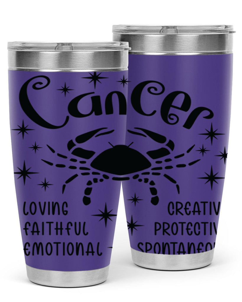 Cancer 144#- zodiac- Tumbler