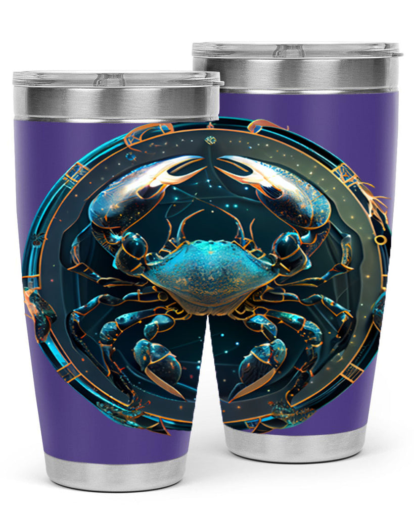 Cancer 147#- zodiac- Tumbler