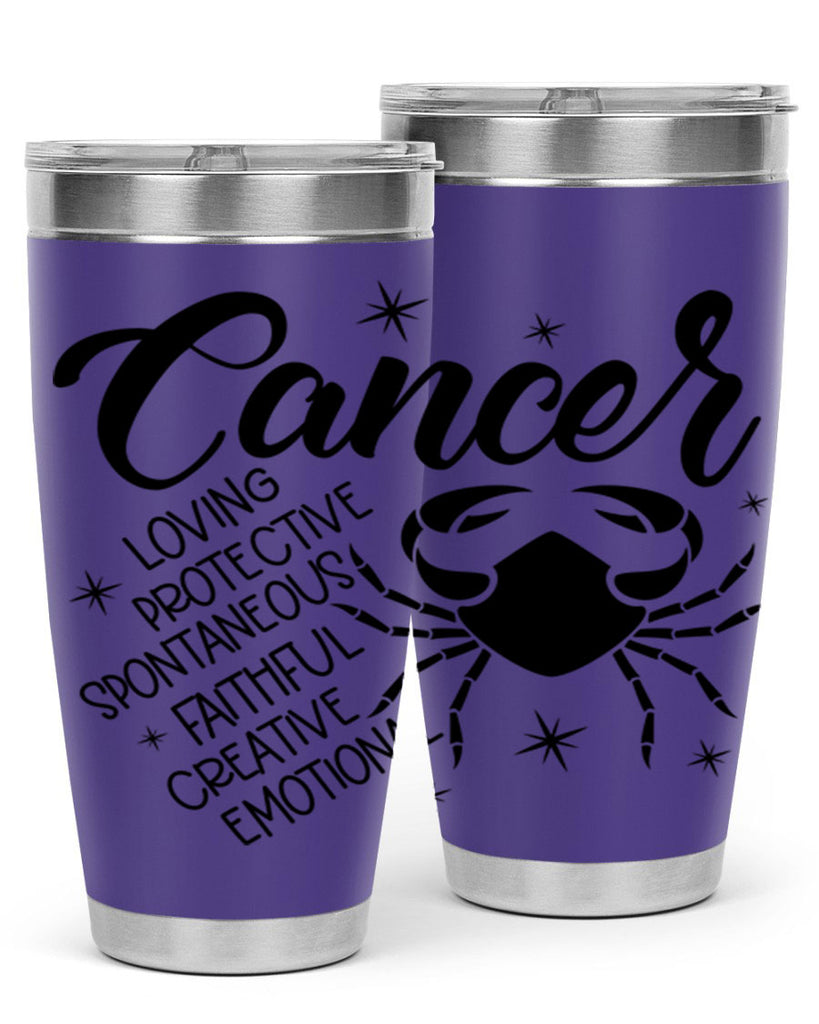 Cancer 151#- zodiac- Tumbler