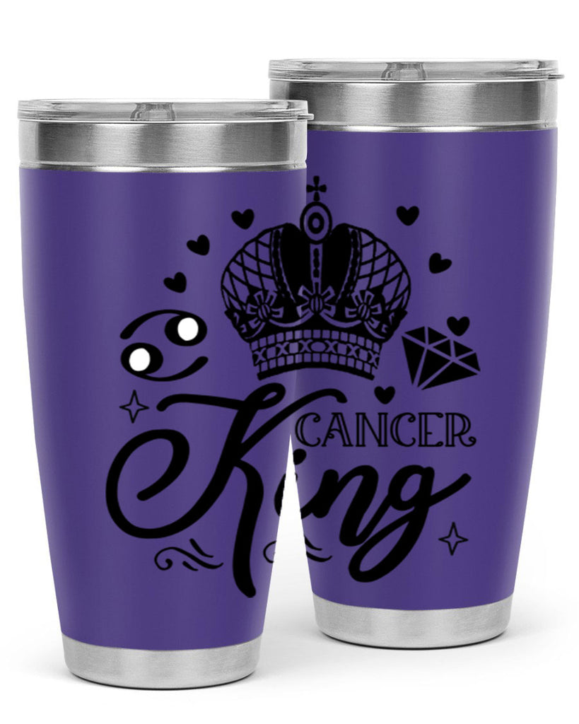 Cancer king 158#- zodiac- Tumbler