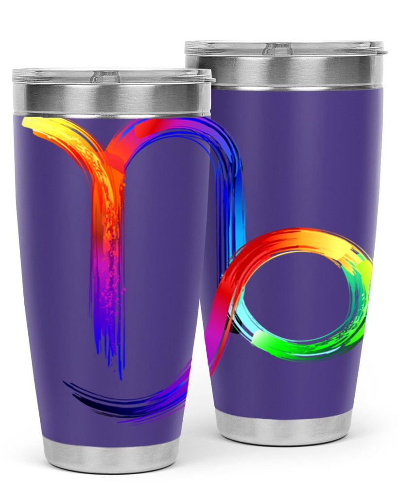 Capricorn 187#- zodiac- Tumbler