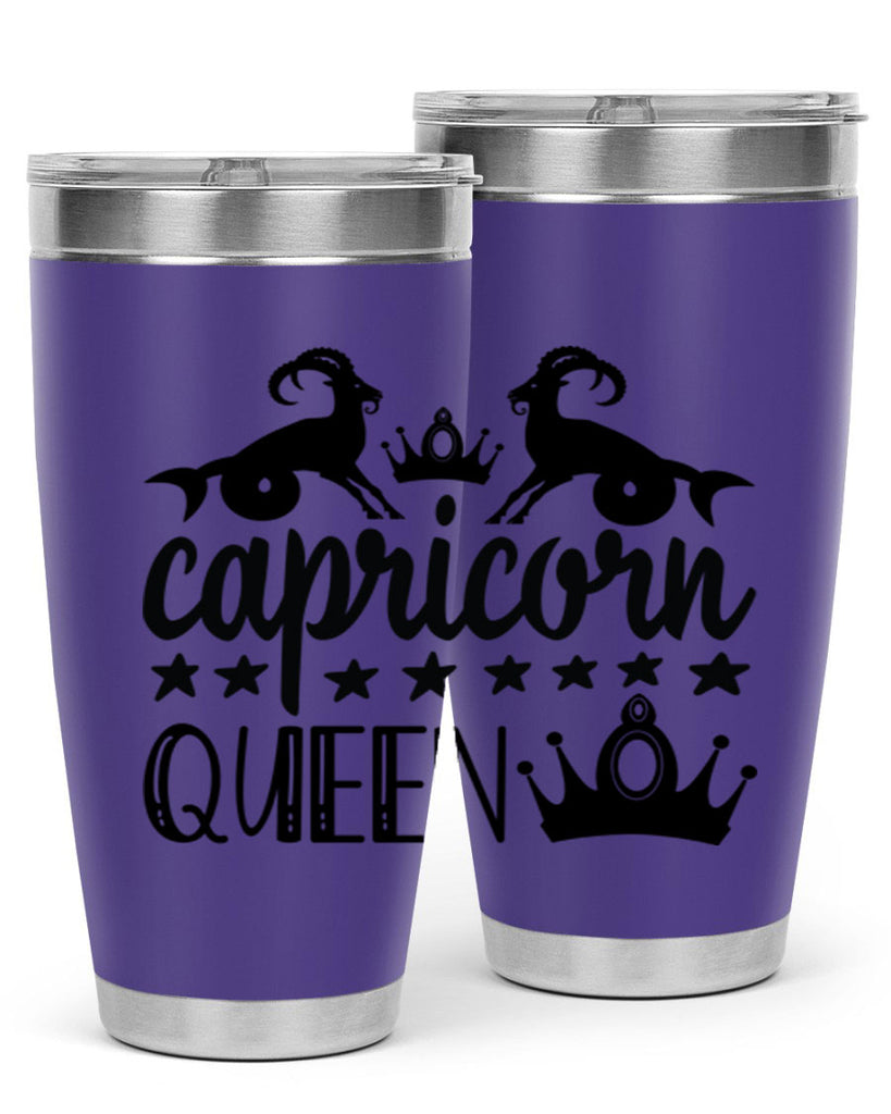 Capricorn queen 195#- zodiac- Tumbler
