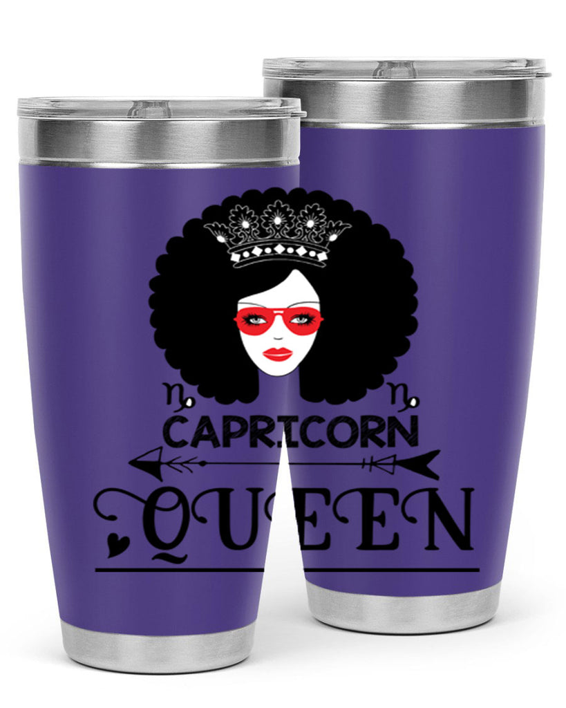 Capricorn queen 197#- zodiac- Tumbler
