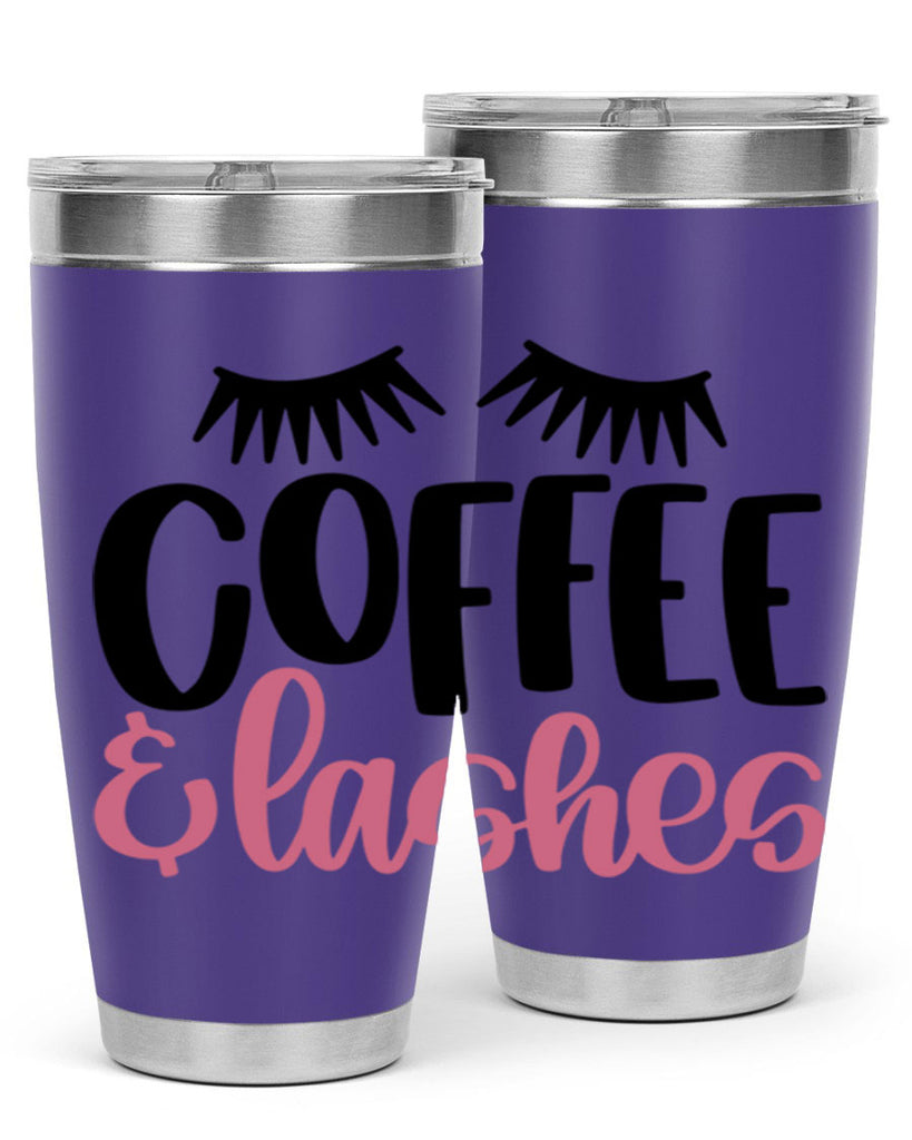 Coffee Lashes Style 110#- make up- Tumbler