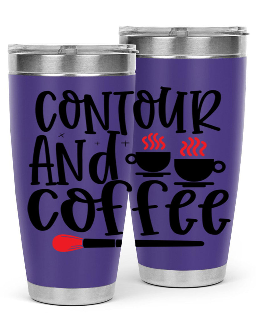 Contour And Coffee Style 242#- make up- Tumbler
