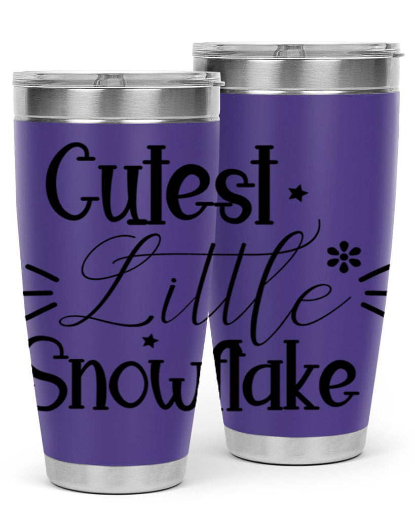 Cutest Little Snowflake90#- winter- Tumbler