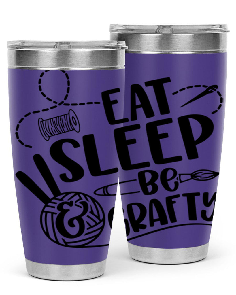 Eat Slepp Be Crafty 28#- crafting- Tumbler