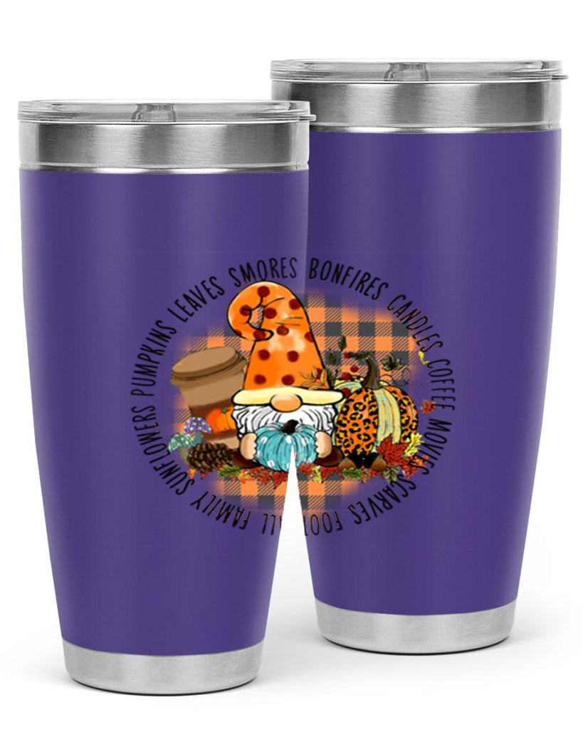 FallVibesGnome 165#- fall- Tumbler
