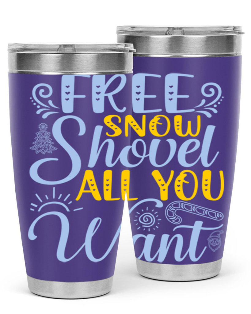 Free snow shovel all you want107#- winter- Tumbler