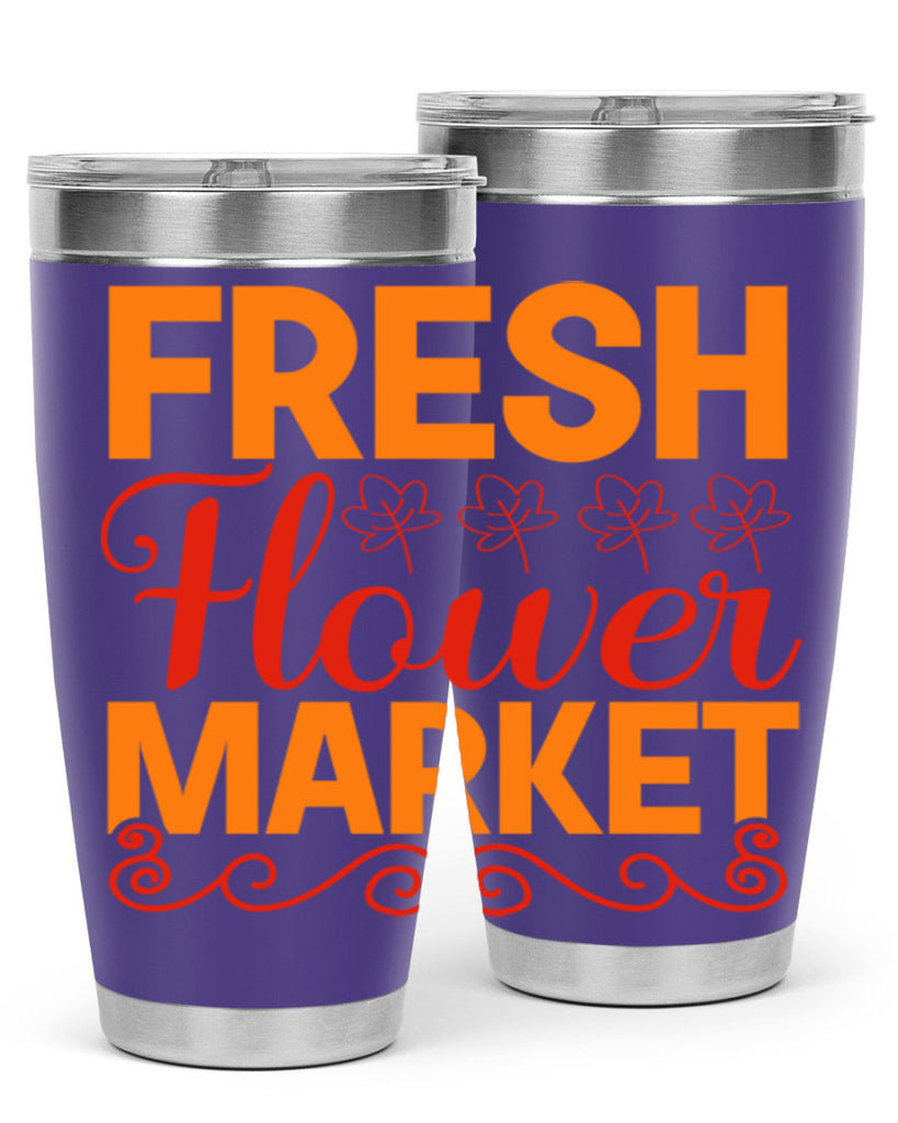 Fresh flower market 143#- spring- Tumbler