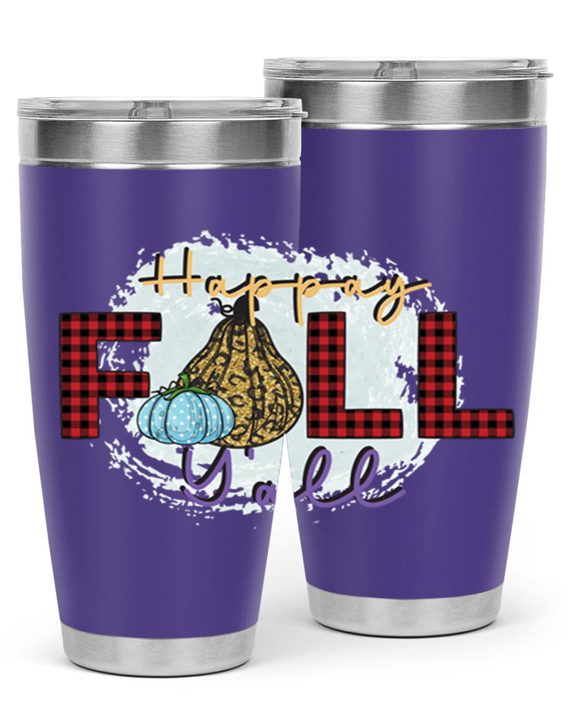 Happay Fall Y all 217#- fall- Tumbler