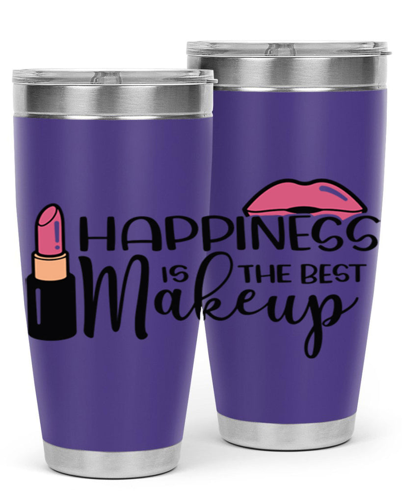 Happiness Is The Best Makeup Style 93#- make up- Tumbler
