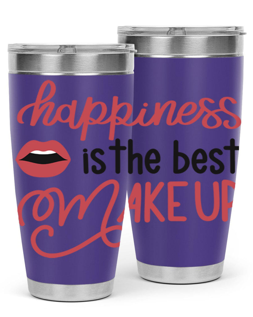 Happiness is the Best Makeup Style 94#- make up- Tumbler