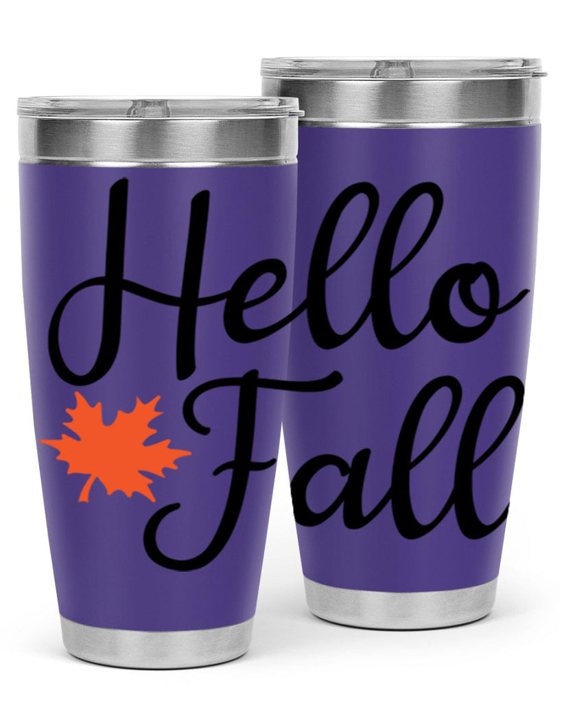 Hello Fall 274#- fall- Tumbler