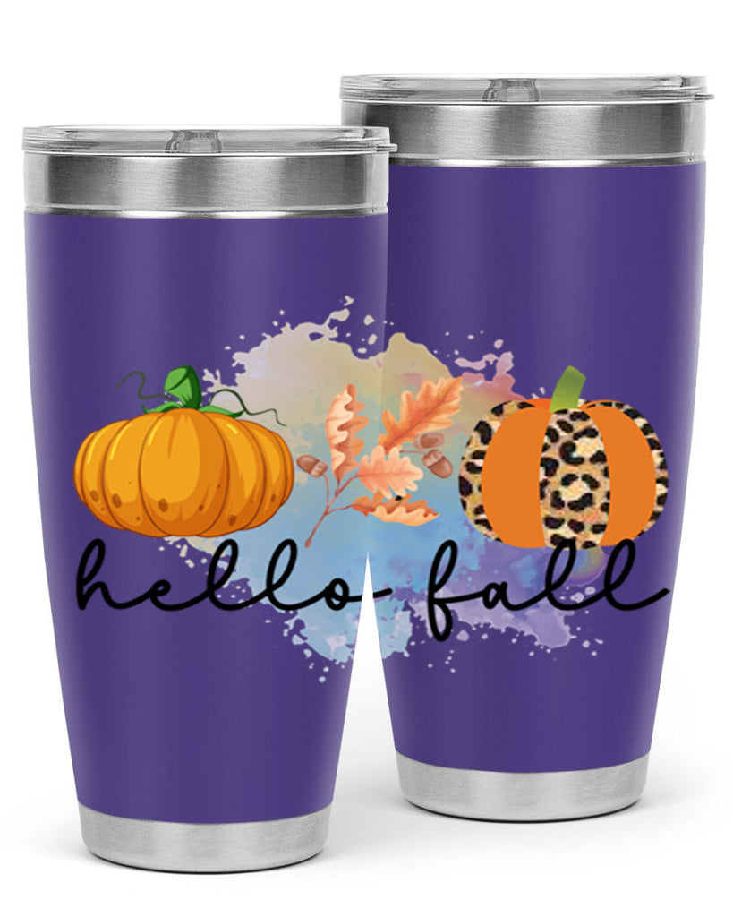 Hello Fall 277#- fall- Tumbler