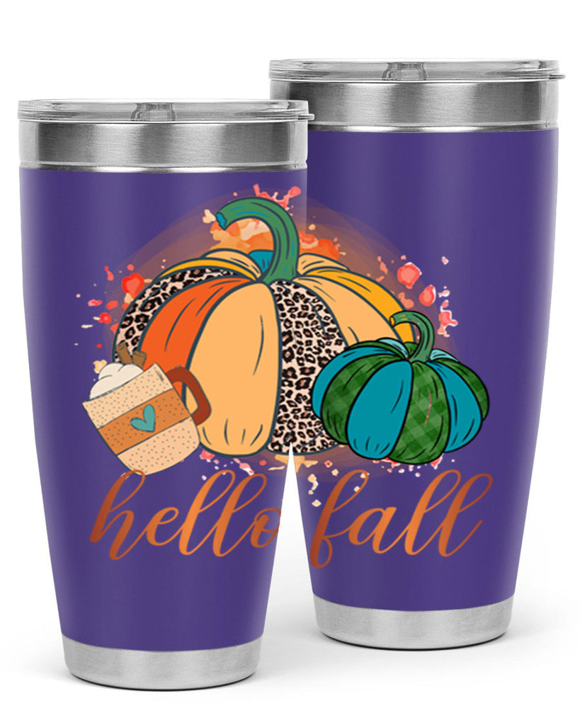 Hello Fall 282#- fall- Tumbler