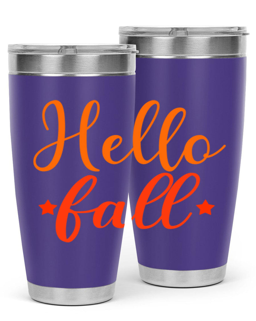 Hello Fall Design 278#- fall- Tumbler