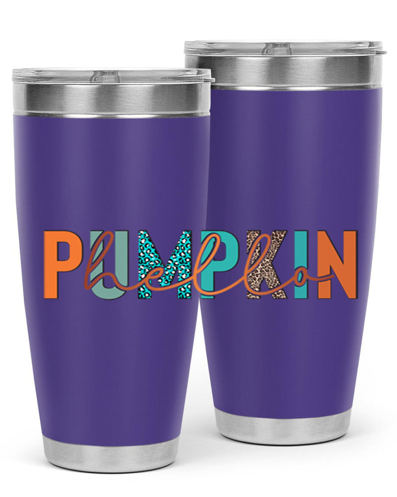 Hello Pumpkin 285#- fall- Tumbler